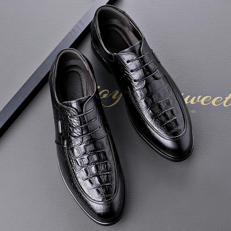 Fashion Casual Leather Men Loafers Non Slip Slip on Walking Flats Breathable Outdoor Casual Shoes Male Office Driving Moccasins Sneakers