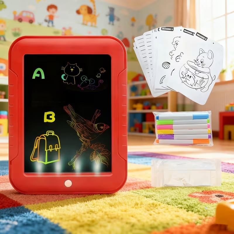 Led Children's Drawing Board, Light-Up Tracing Board, Doodle Writing Board,