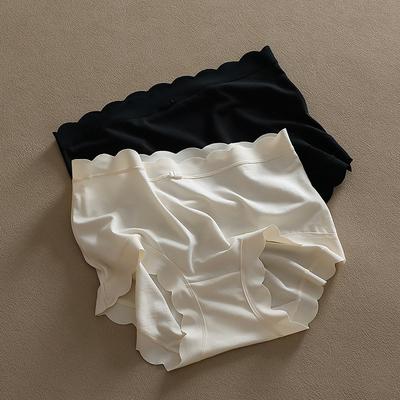Comfortable and Skin Friendly Modal Cloud Feel Nude Panties Solid Color Cute Soft Glutinous Triangle Women’s Panties