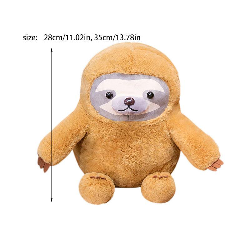 

Sloth Plush Toy Cushion Doll Childern Birthday Presents Home Gift Decorations 28cm/11.02in