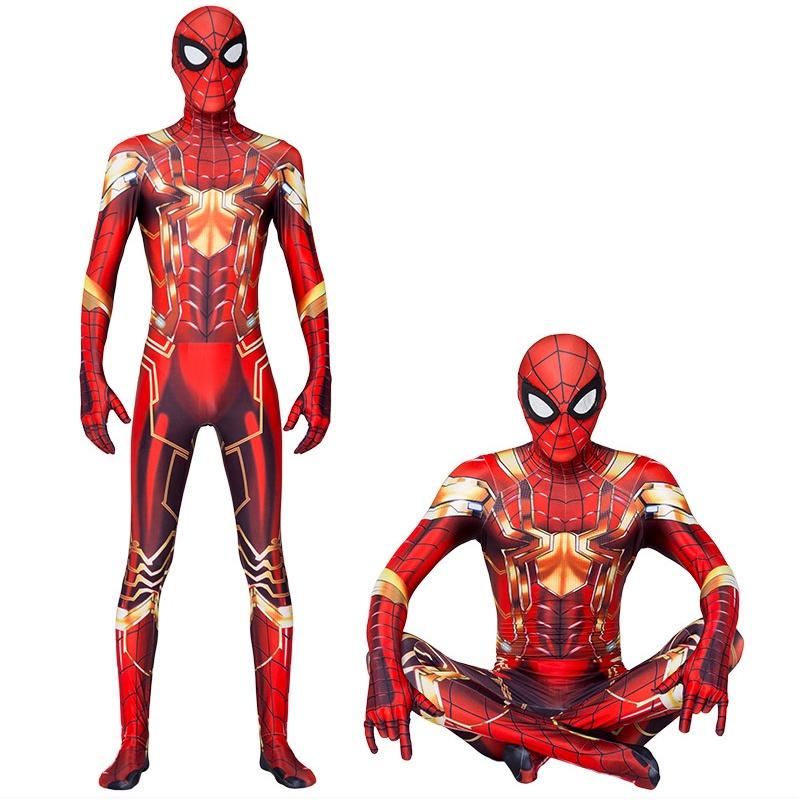 Of Steel Version Spiderman Cosplay Onepiece Bodysuit Costume Cosplay