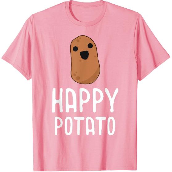 Happy Potato - Kawaii Potato Shirt, Funny Gift Vegetable T-Shirt