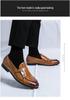Men's Plus Size Leather Monk Loafers: Double-Stitched, Casual, Sizes 38-48, Perfect for Weddings