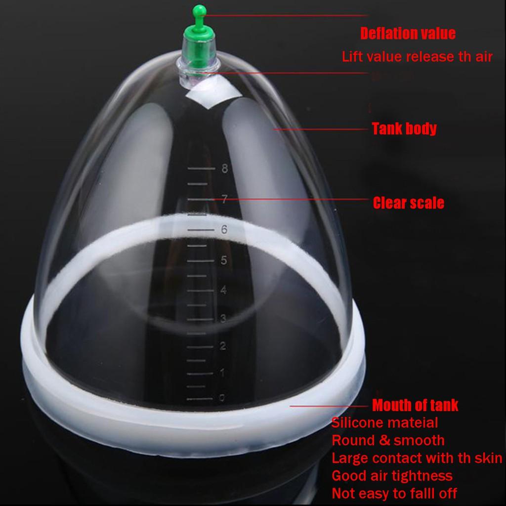 Lifting Vacuum Suction Cupping Suction Therapy Device for lady ABS Healthy Breast And Buttocks Enhancement Pump