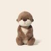 Süßes Seeotter Plüschtier Lebensecht Flauschiger Biber Weiche Puppe Realistische Kuscheltiere Otter Kinderspielzeug Geburtstagsgeschenk
