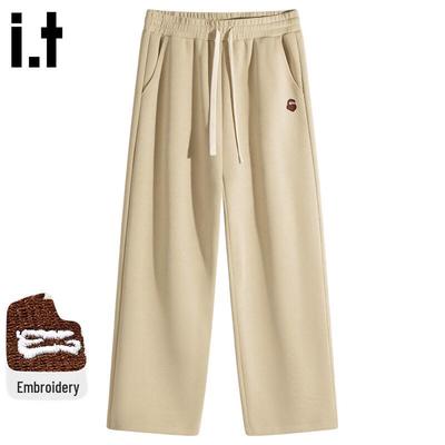 Fingercroxx IT Men's Loose Straight Casual Pants