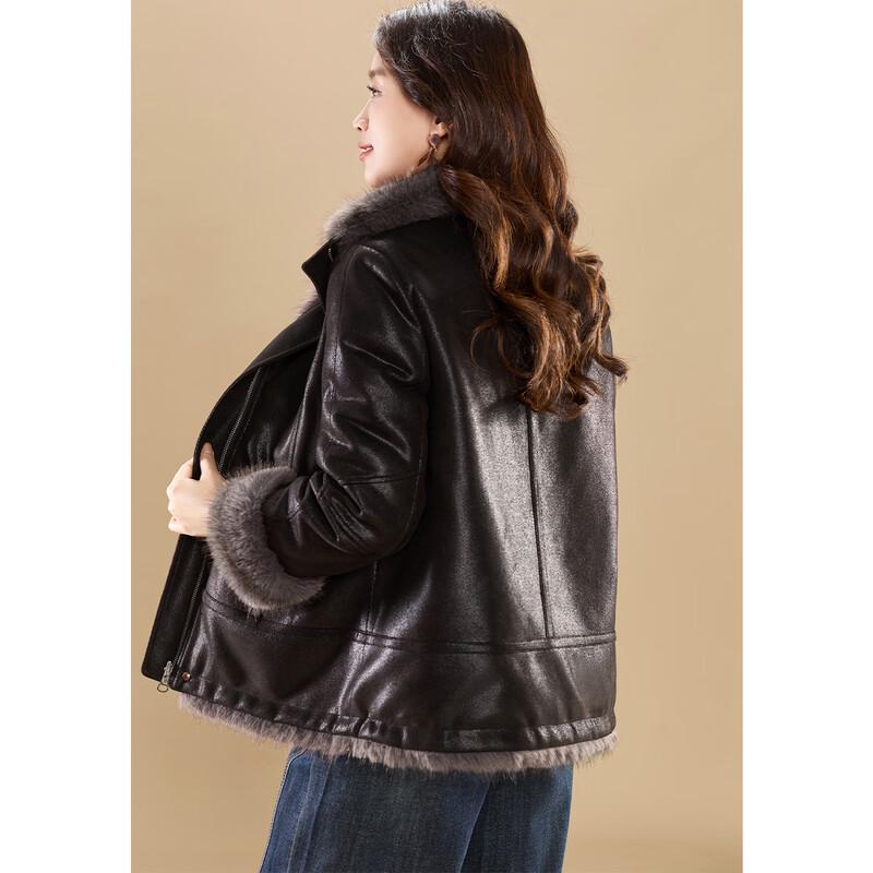 Kebéir Reversible Faux Mink Fur Winter Coat