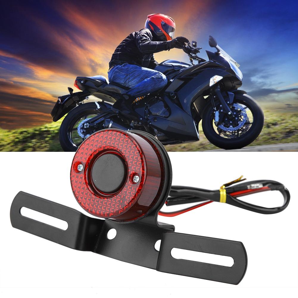 Motorcycle Modification Universal Retro  LED Taillight Brake Light