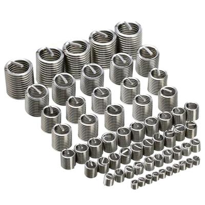 60pcs Metric Coarse Thread Wire Inserts Corrosion Resistant Inserts  for Efficient Installation & Enhances Connection