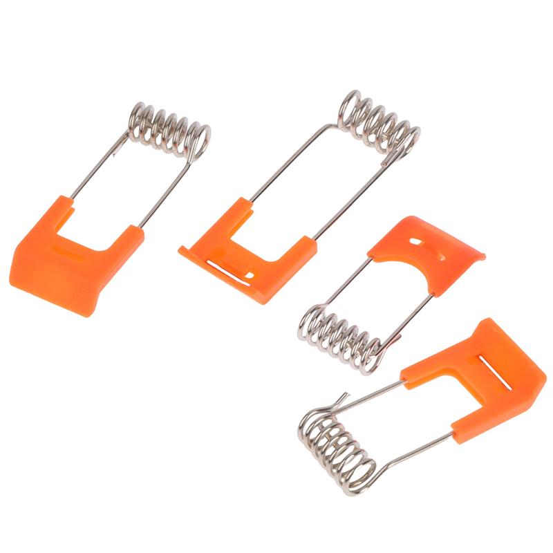 10Pcs Steel Springs Metal Clamps For Led Downlight Panel Light Ceiling Light Spring Circlip With Rubber Sleeve Lighting