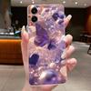 For Samsung A07 2025 Clear Phone Case Luxury Butterfly Flowers Casing For Samsung Galaxy A07 SamsungA07 A 07 Silicone Back Cover
