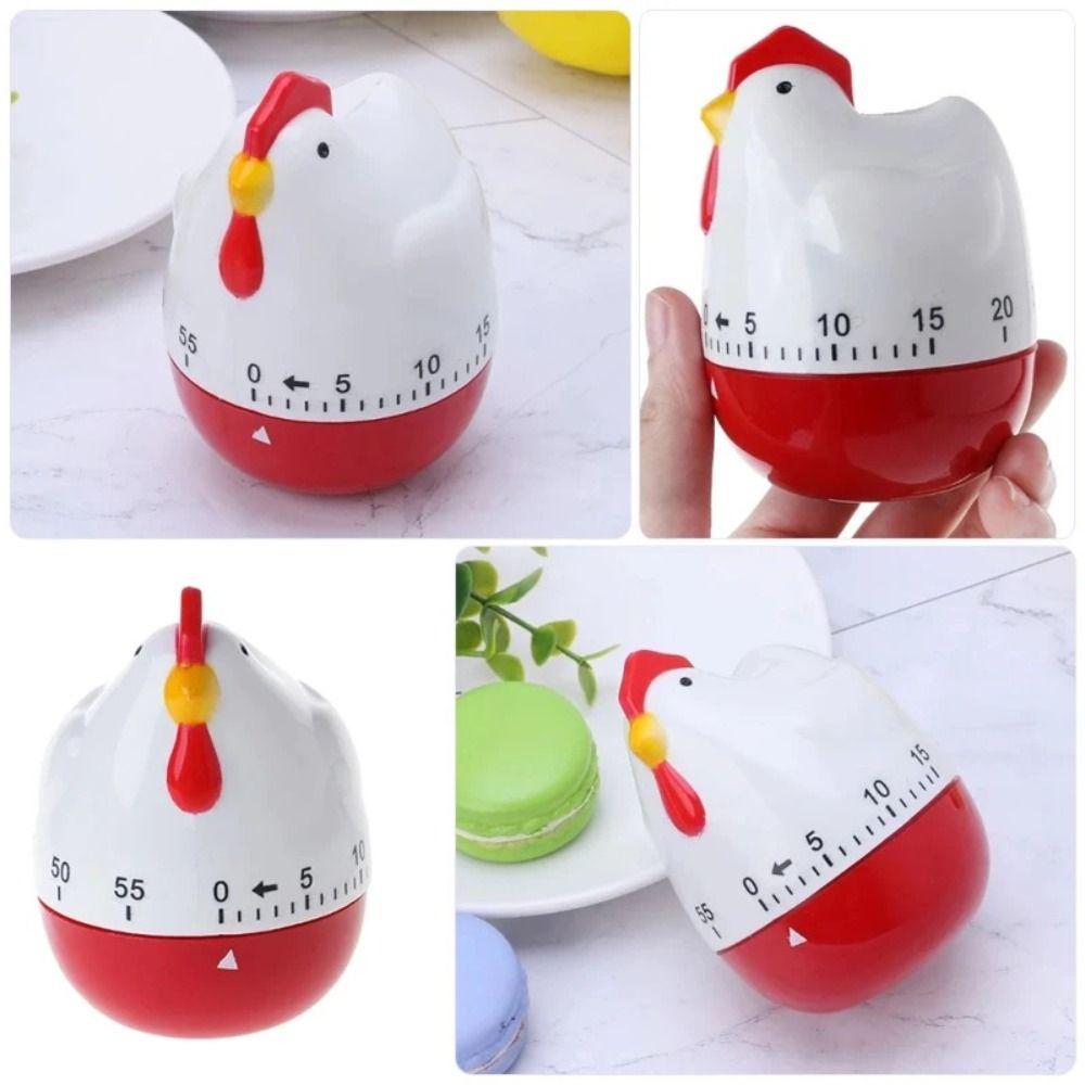 60 Minutes Chicken Timer Plastic Kitchen Timer New Countdown Reminder  Kitchen Tools