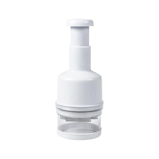Manual Pressed Chopper with Non-Slip Handle Easy To Clean Versatile Compact Hand Press Food Chopper Vegetable Cutter