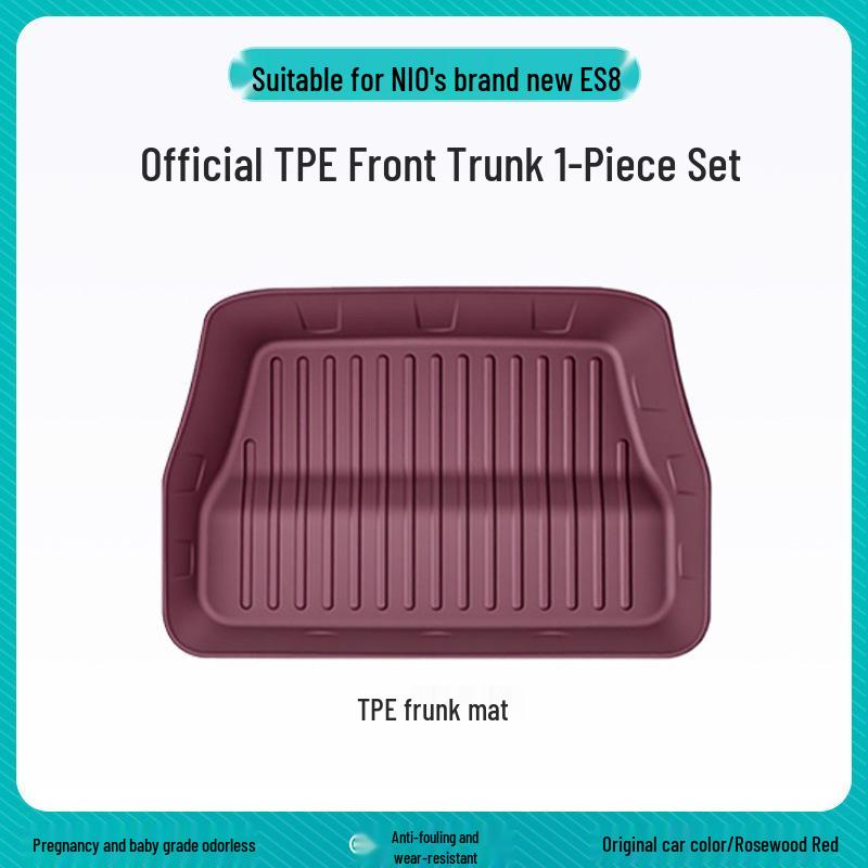 NIO ES8: TPE Trunk Mat - Waterproof, Dirt-Proof, Decorative Upgrade for 26 Models