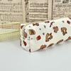 Capybara Stationery Bag Multifunctional Pencil Case Cartoon Stationery Organizer  Gift