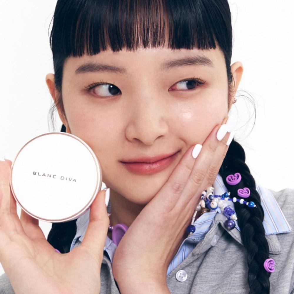 Glim Coverage Cushion Set (Main Product + Refill) No. 13 White