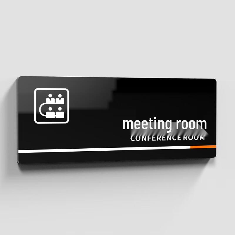 Acrylic Office Door Sign, 40x16cm