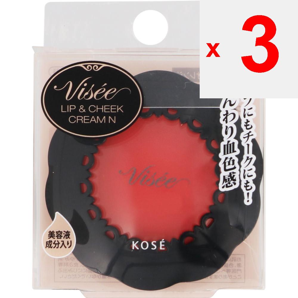 Kose VICE RICHET VICE RICHE Lip & Cheek Cream N OR-7 Sunny Orange 5.5g Mouth Makeup Vicerische Apply a Small Amount To Fingertips and Blend Onto Lips