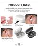 Cross-Border CIC In-Ear Hearing Aid with Magnetic Charging, Sound Amplifier, and Fingerprint Touch for the Elderly