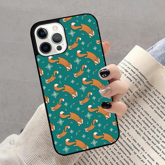 Autumu Fox clever vignette Phone Case Cover for iPhone 16 15 12 mini 11 13 14 Pro Max SE 2020 Apple 6S 7 8 Plus Coque