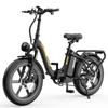 Bicicletta Elettrica OVIVO C2PRO Motore 250W Batteria 48V 18Ah/846Wh Acceleratore a Pollice + Sensore Booster, Pneumatici da Neve 20*4.0