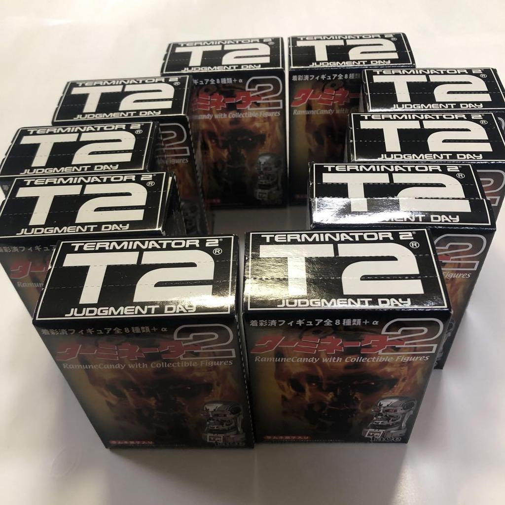 [USED] Face Terminator 2 T2 Judgment Day Figures 10 Boxes