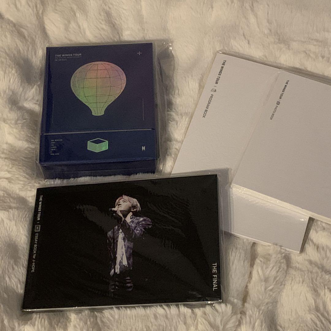 

[USED] Out of print THE WING TOUR DVD set Hoseok Hobi J-HOPE