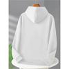 Herr Polyester Hoodie Set med Shorts i Relaxed Fit Bekväm Lounge Gym