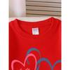 European sizes Girls Crew Neck Sweatshirt Faith Hope Love Hearts Design, Soft Cozy Pullover, Warm Casual for Autumn Winter.