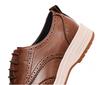 2026 Spring Men's Brogue Shoes: Korean Style, British Trend, Breathable, Formal Leather for Weddings and Business