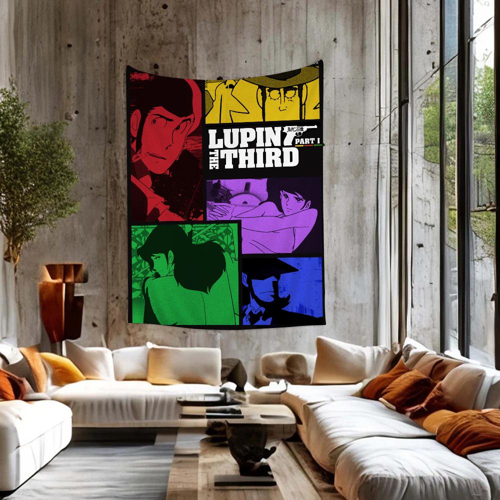 

Lupin III Comics Chart Tapestry Art Science Fiction Room Home Decor Cheap Hippie Wall Hanging 74x94cm(29x37in)