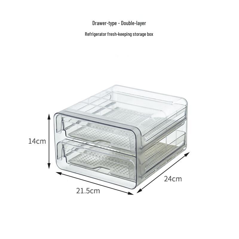 cmaos Refrigerator Drainer Food Storage Container