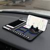 Universal Auto Rutschfeste Pad Multifunktions Parkplatz Nummer Karte Auto Telefon Halter Matte für Dashboard