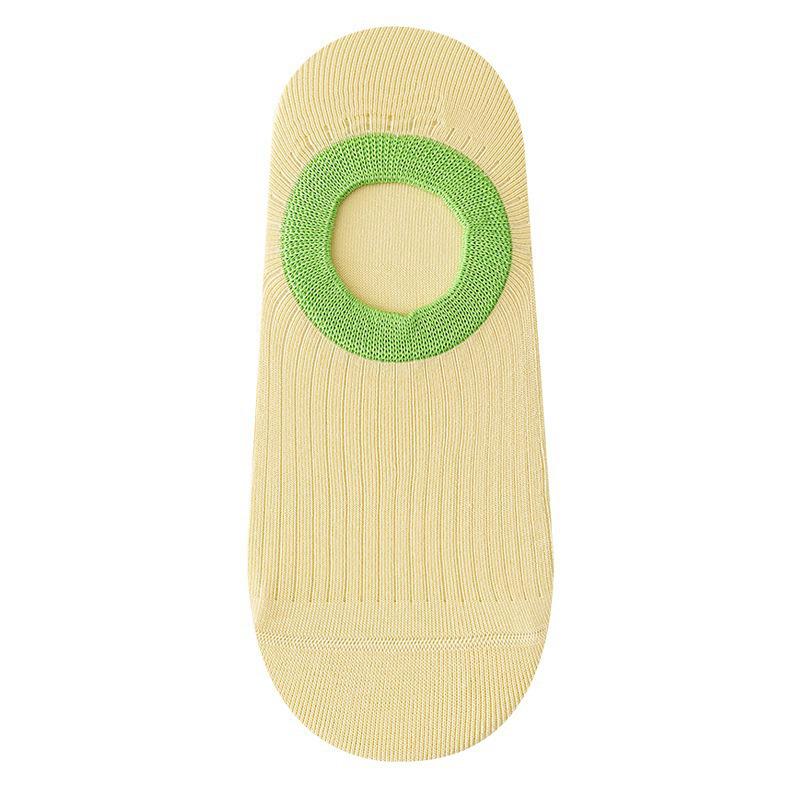 Women's Summer Candy Color Low-Cut No-Slip Invisible Socks - Breathable, Sweat-Absorbent, Non-Falling Short Boat Socks