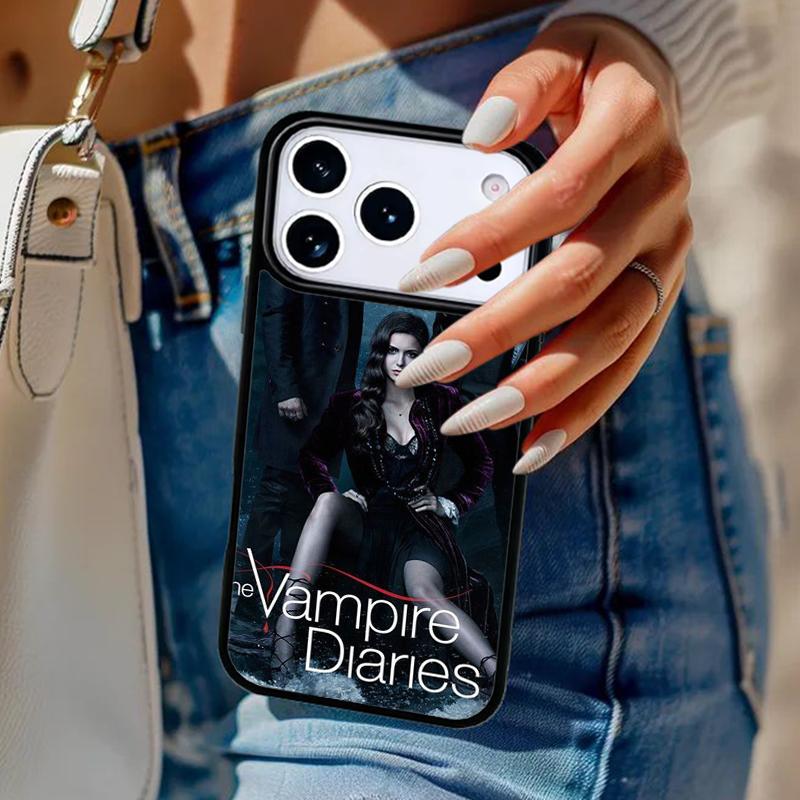 The Vampire Diaries TV Show Phone Case For iPhone 17 Air 14 15 13 12 Max Cover For Apple 16e 11 Pro Max Plus Coque