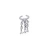 2026 New Various Styles 5A Cubic Zirconia CZ Charm Tassel Chain No Piercing Elegance Women Ear Cuff Clip on Earring
