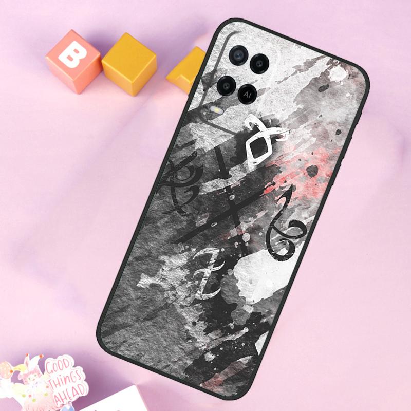 Angelic Rune Shadowhunters Case For Oppo A17 A57 A16 A76 A96 A60 A40 A80 A18 A38 A58 A78 A98 A15 A54 A74 A94 A6 A5 Pro