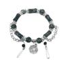 Vintage Chinese-Style Black Bracelet for Women - Retro, High-End Design, Versatile Hand Jewelry for Students - Summer Edition