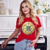 Golden Medallion T-Shirt Jewelry Tee with Treasure Mother Day Gift for Mama Mom Granny Grandma Grandmother Gran Nana Sister Aunt Women