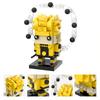 MOOXI Anime Cartoons MOC Bricks Set Compatible BrickHeadsed Building Blocks Parts Kids Education Toys For Children Birthday Gift
