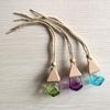Clear Interior Empty Bottle Air Freshener Car Perfume Pendant Car Fragrance Perfume Hanging