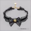 A handmade olita neck bell accessory prop lace bow bell collar bow tie handmade