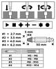 Double-Ended Screws Or Damaged Sockets Extractors Set Of 4 - T 54T429