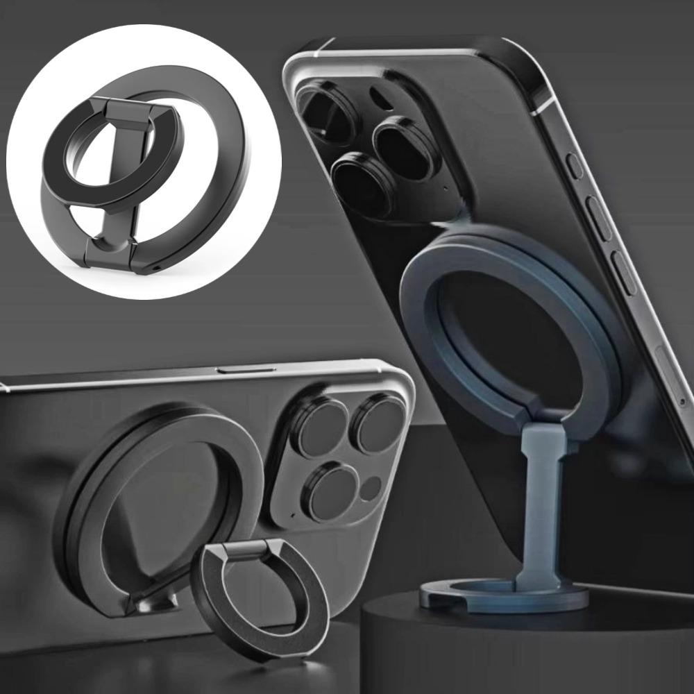 Double Sided Magnetic Phone Ring Holder For MagSafe Cellphones Stand Phone Accessories Support Telephone Grip Tok