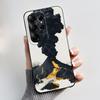 Anti-scratch Phone Case For Doogee Note 56X/56X Pro Casing Soft Silicone Beautiful Brightly Colored Sunflowe Pattern Black Cover