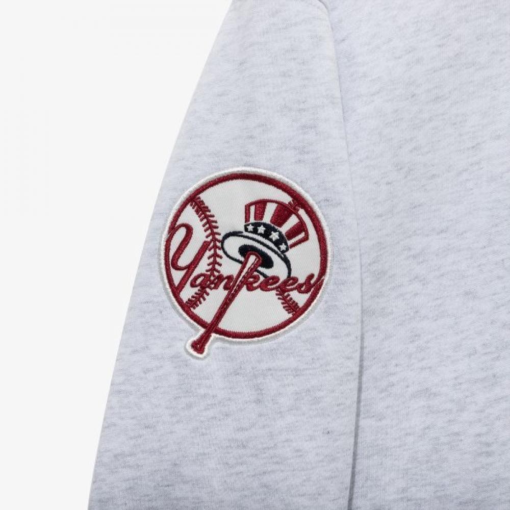 New Era Kinder Mlb New York Yankees Team Logo Sweatshirt Heather Grey 14681103