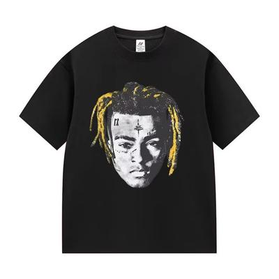 90s Vintage Rapper XXXTentacion Album 2026 Graphic T Shirt Men's Classic Punk Hip Hop Oversized Cotton T-shirt Unisex Streetwear