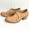 FRYE Dámské boty Full Brogue Wingtip s vysokým podpatkem Hnědé velikost 9B(POUŽITÝ)