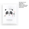 Vacuum Bag Dustproof Housekeeping Organization Space-saving Cute Panda Pattern Traveling Quilt Storage Container Pouch Durable