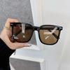 Designer Brand Square Sunglasses Women Men Colorful Big Frame Sun Glasses Female Mirror Colors Beautiful Fashion